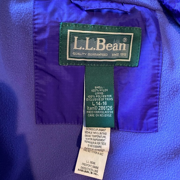 L.L. Bean Rain Jacket - Picture 3 of 3